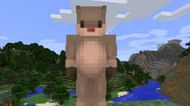 It may be missing antlers, but this Rudolph skin for Minecraft is still quite adorable. (Image via Theanswerisno/The Skindex)